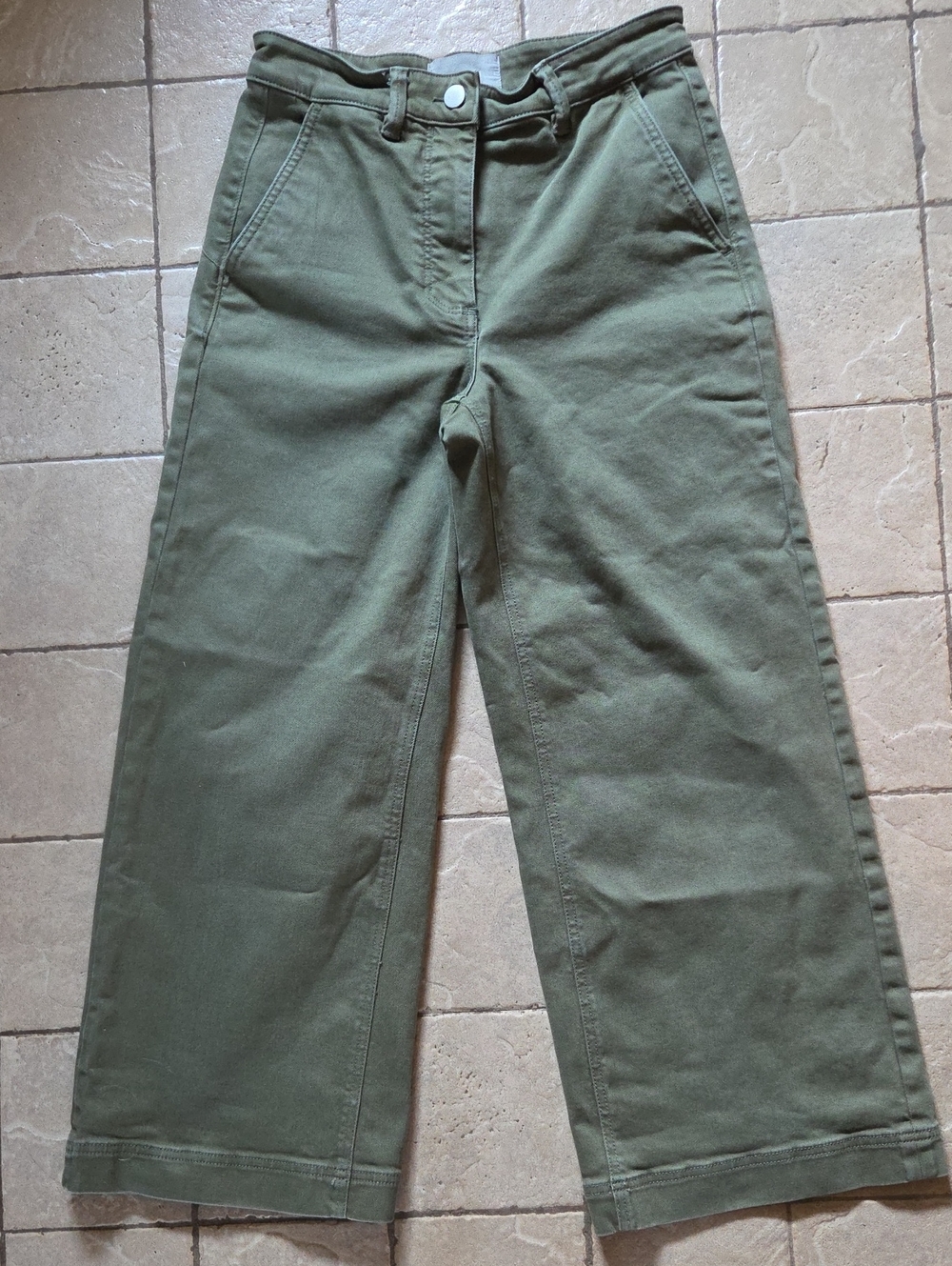 Great Condition Everlane Cropped Wide Leg Pants